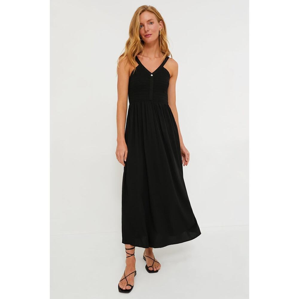 TUCKERNUCK Black Gillian Dress Size M NWT Retail $148 Tuckernuck